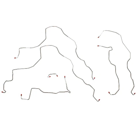 1999-03 Toyota Solara Front Brake Line Kit AWABS 4W Disc Brakes Stainless OKT9901SS